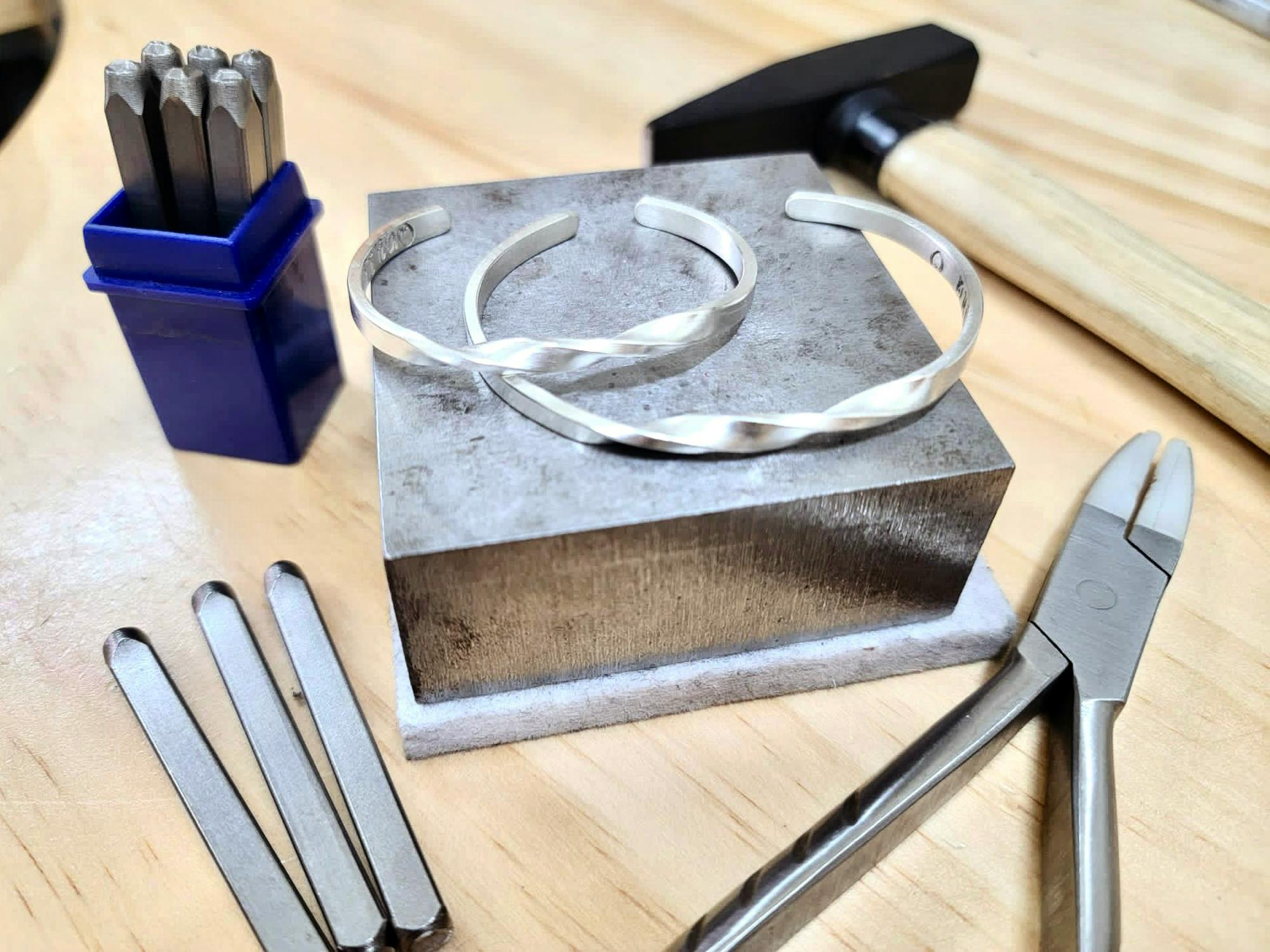 Dirty Hand Studio - Bangle Workshop, Kwai Chung: Copper & Sterling Silver Bangle Workshop - Photo 1 of 13